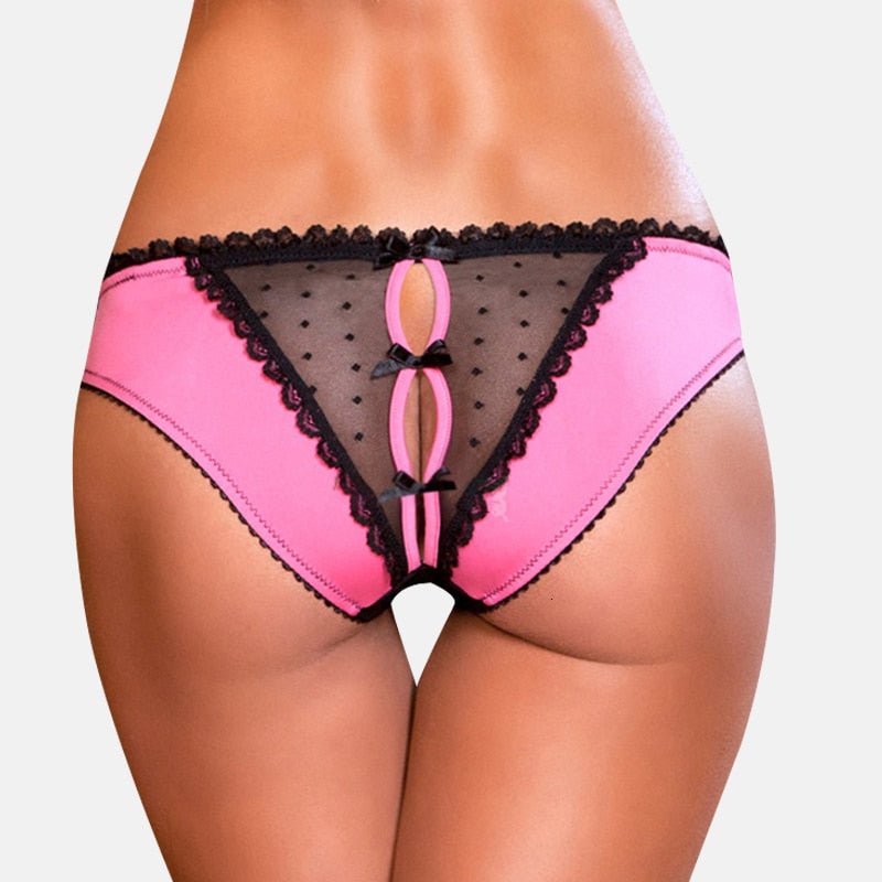 Isabelle Crotchless Panties — view 5 | Lavah Pleasure