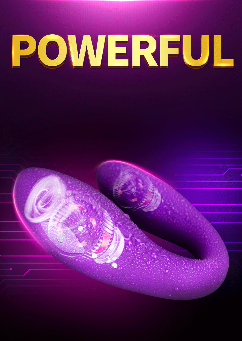Wireless Remote Control Stimulator — view 2 | Lavah Pleasure