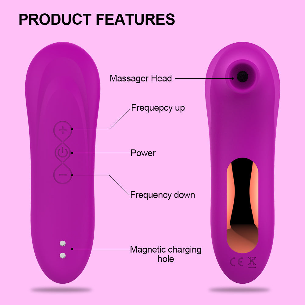 Vibrating Sucking Clitoral Massager