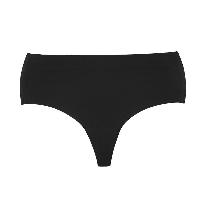 Seamless Sensation High-Waist Thong — view 4 | Lavah Pleasure