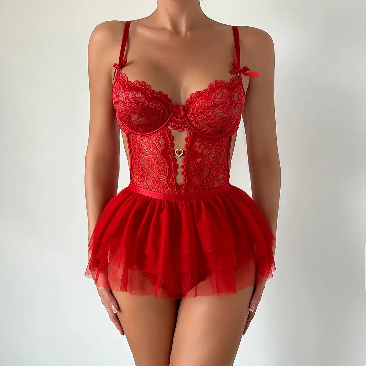 Tanya Bodysuit w/ Detachable Skirt